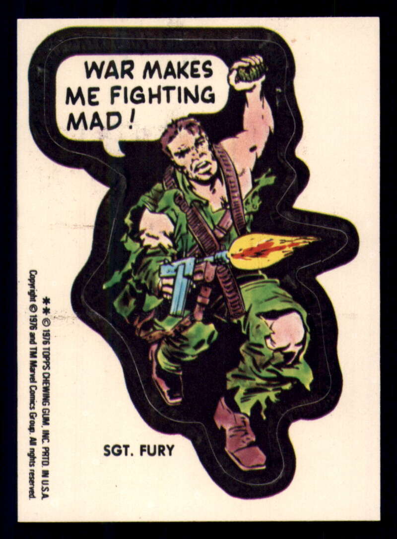 1976 Topps Marvel Super Heroes Stickers - Complete your set - Pick your card - Picture 76 of 117