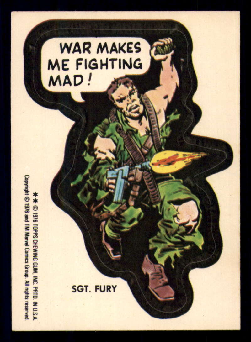 1976 Topps Marvel Super Heroes Stickers - Complete your set - Pick your card - Picture 78 of 117