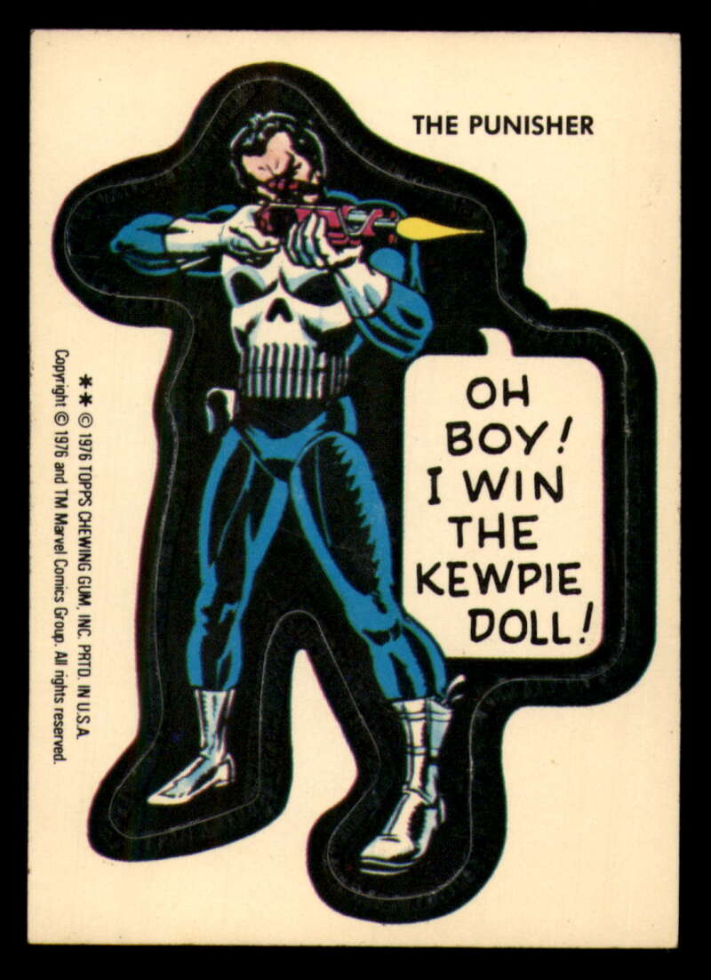1976 Topps Marvel Super Heroes Stickers - Complete your set - Pick your card - Picture 94 of 117