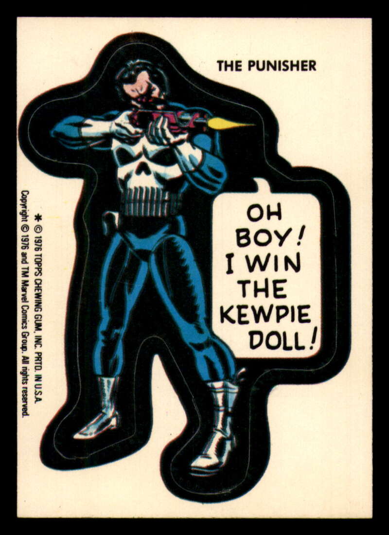 1976 Topps Marvel Super Heroes Stickers - Complete your set - Pick your card - Picture 96 of 117