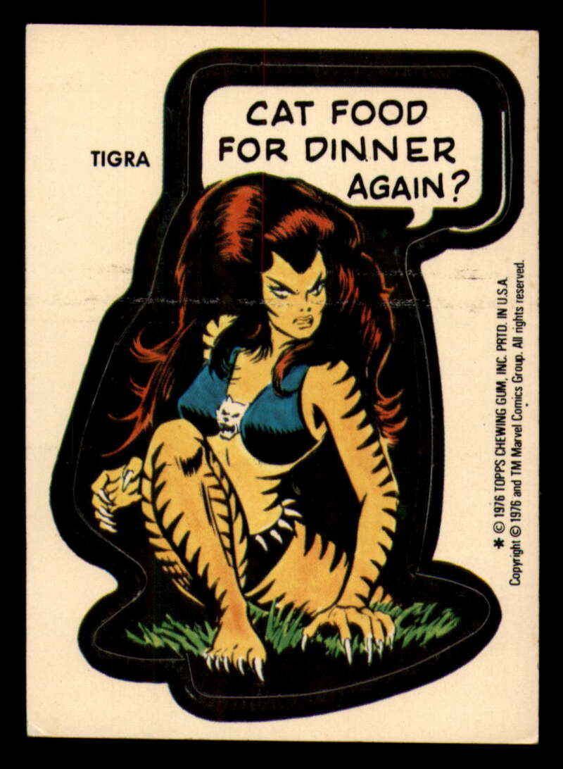 1976 Topps Marvel Super Heroes Stickers - Complete your set - Pick your card - Picture 112 of 117