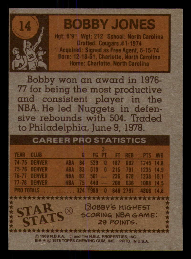 1978-79 Topps Basketball #1 - #50 - Complete your set - Pick your card - Picture 99 of 361