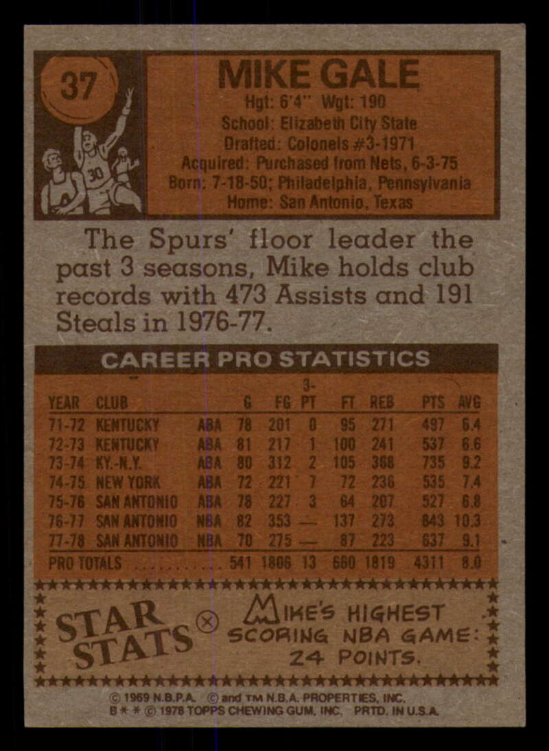 1978-79 Topps Basketball #1 - #50 - Complete your set - Pick your card - Picture 269 of 361