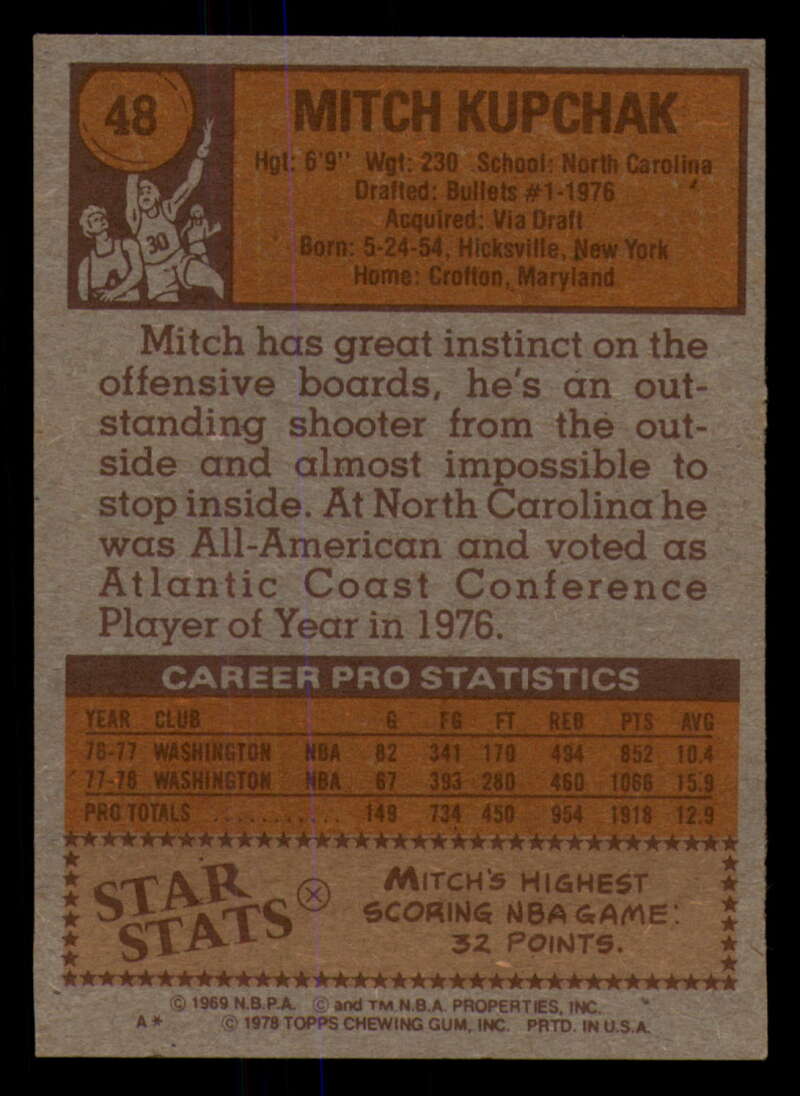 1978-79 Topps Basketball #1 - #50 - Complete your set - Pick your card - Picture 351 of 361