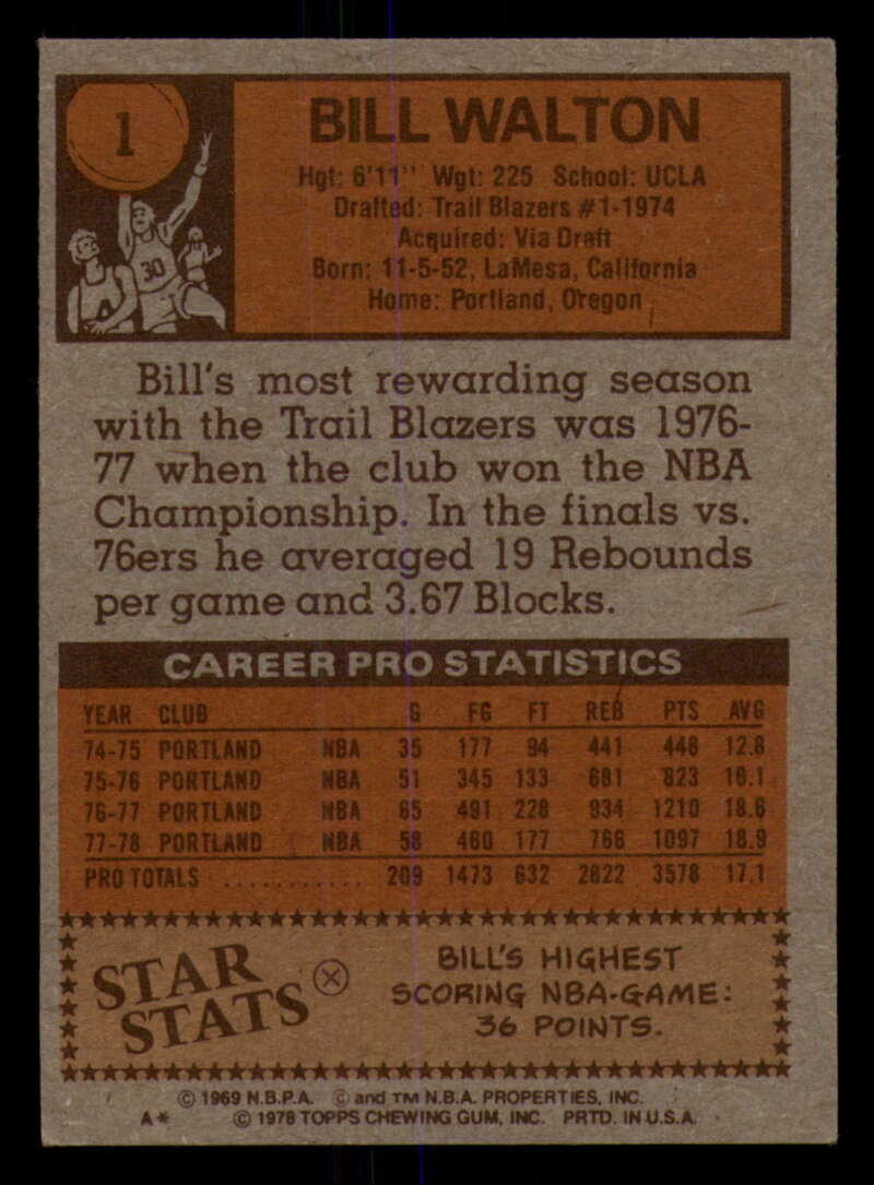1978-79 Topps Basketball #1 - #50 - Complete your set - Pick your card - Picture 11 of 361