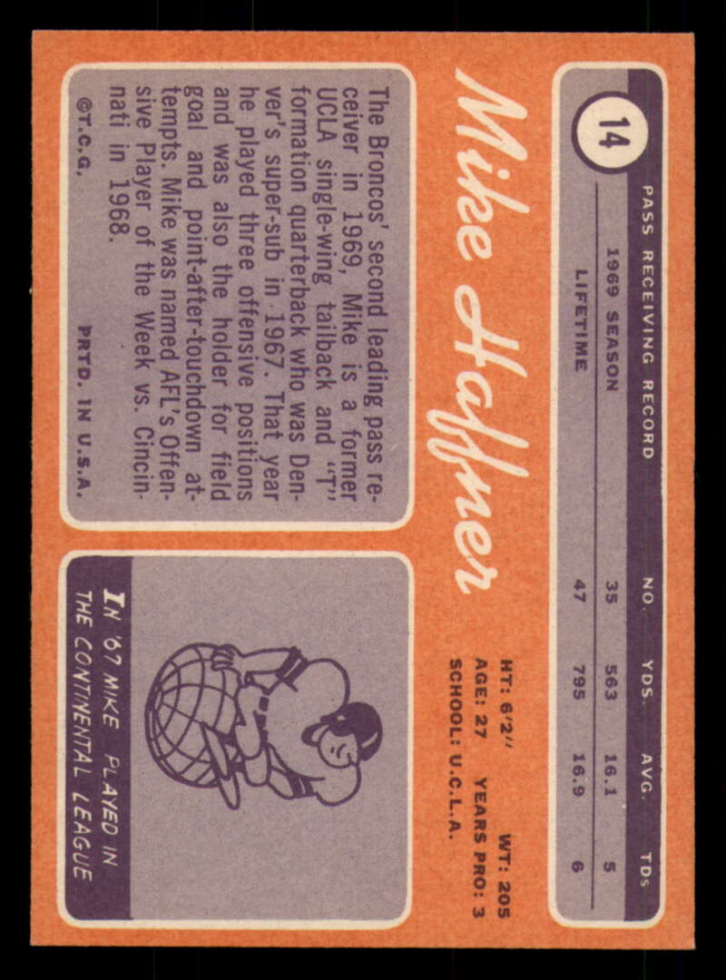 1970 Topps Football #1 to #89 - Complete your set - Pick your card - Picture 85 of 475