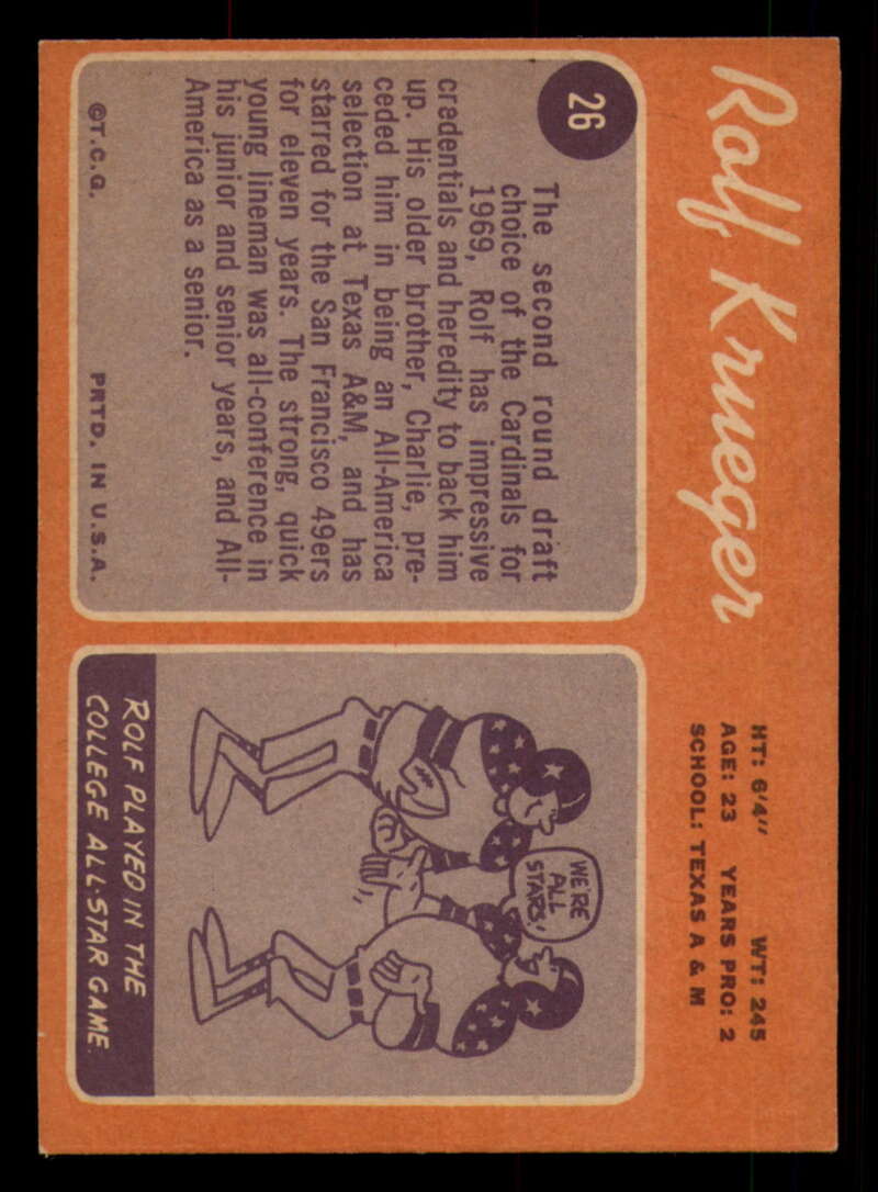1970 Topps Football #1 to #89 - Complete your set - Pick your card - Picture 157 of 475