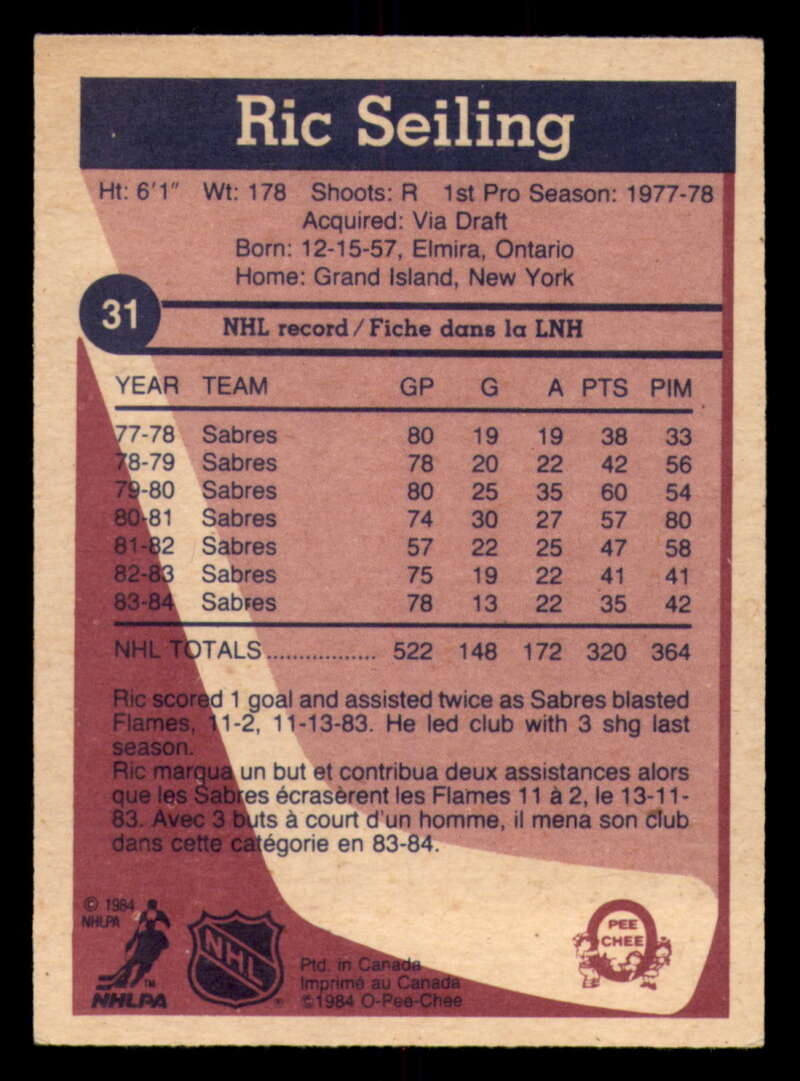 1984-85 O-Pee-Chee Hockey - #1 - #155 - Complete your set - Pick your card - Picture 95 of 495