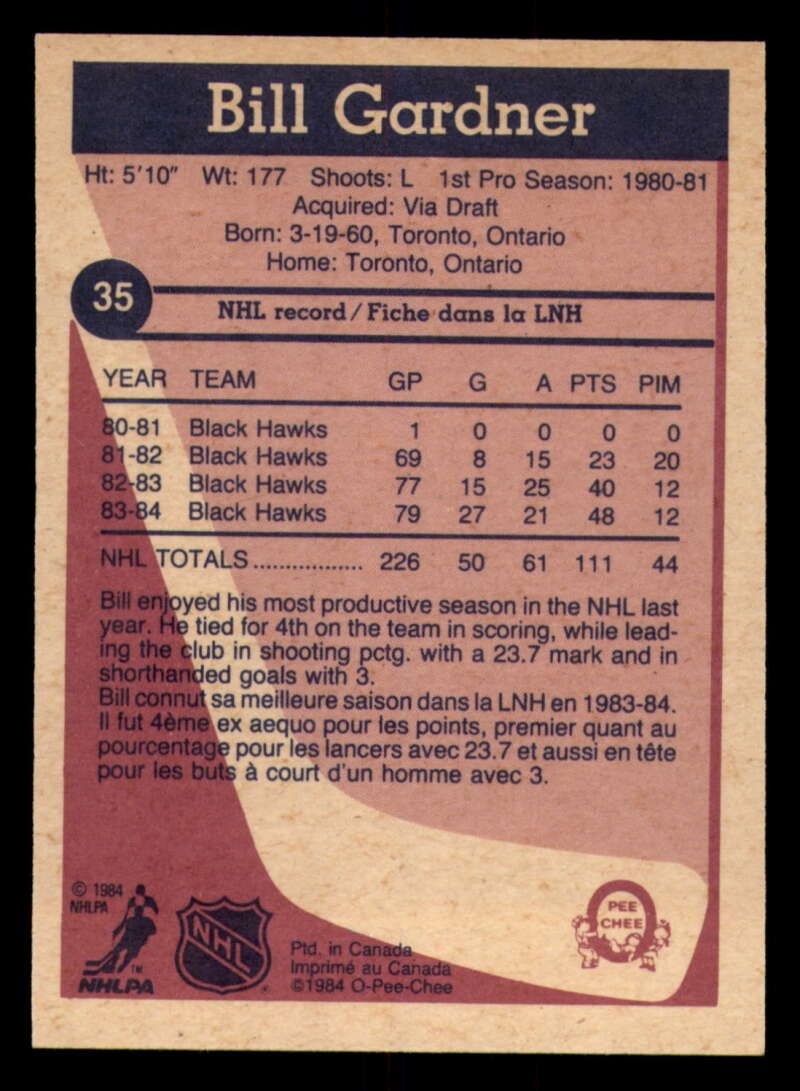 1984-85 O-Pee-Chee Hockey - #1 - #155 - Complete your set - Pick your card - Picture 109 of 495