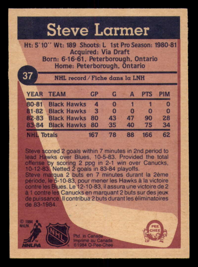 1984-85 O-Pee-Chee Hockey - #1 - #155 - Complete your set - Pick your card - Picture 119 of 495