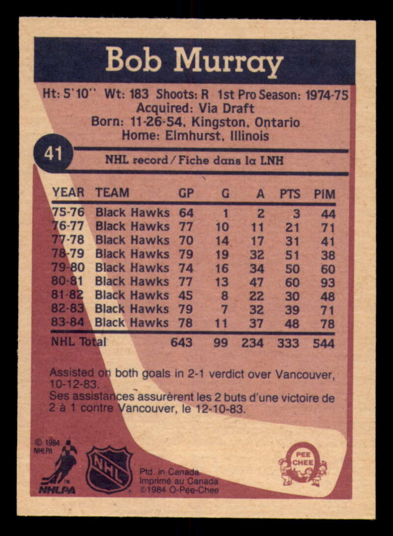 1984-85 O-Pee-Chee Hockey - #1 - #155 - Complete your set - Pick your card - Picture 133 of 495