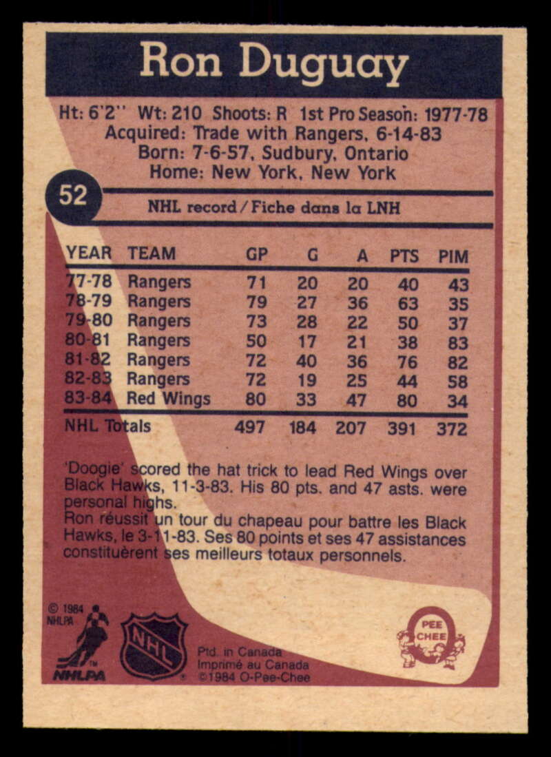 1984-85 O-Pee-Chee Hockey - #1 - #155 - Complete your set - Pick your card - Picture 171 of 495