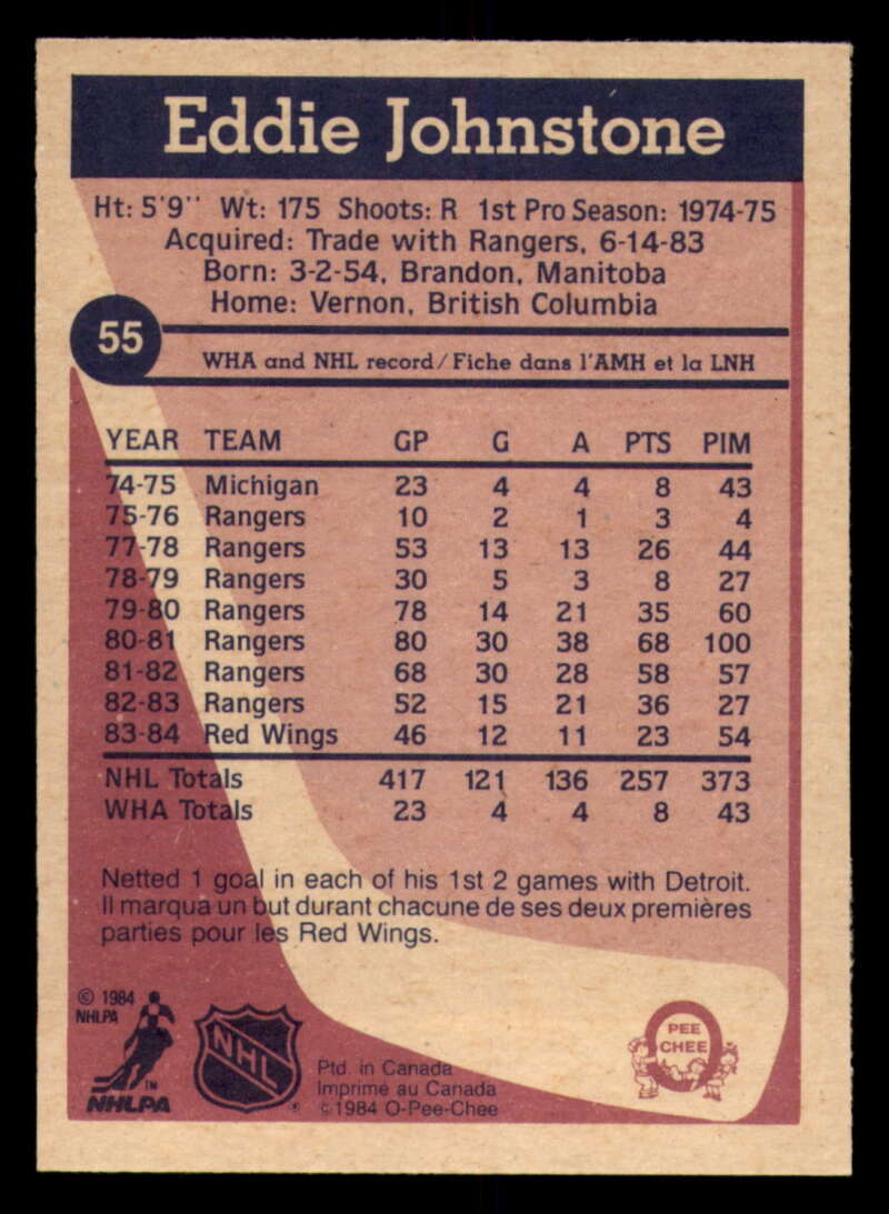 1984-85 O-Pee-Chee Hockey - #1 - #155 - Complete your set - Pick your card - Picture 181 of 495