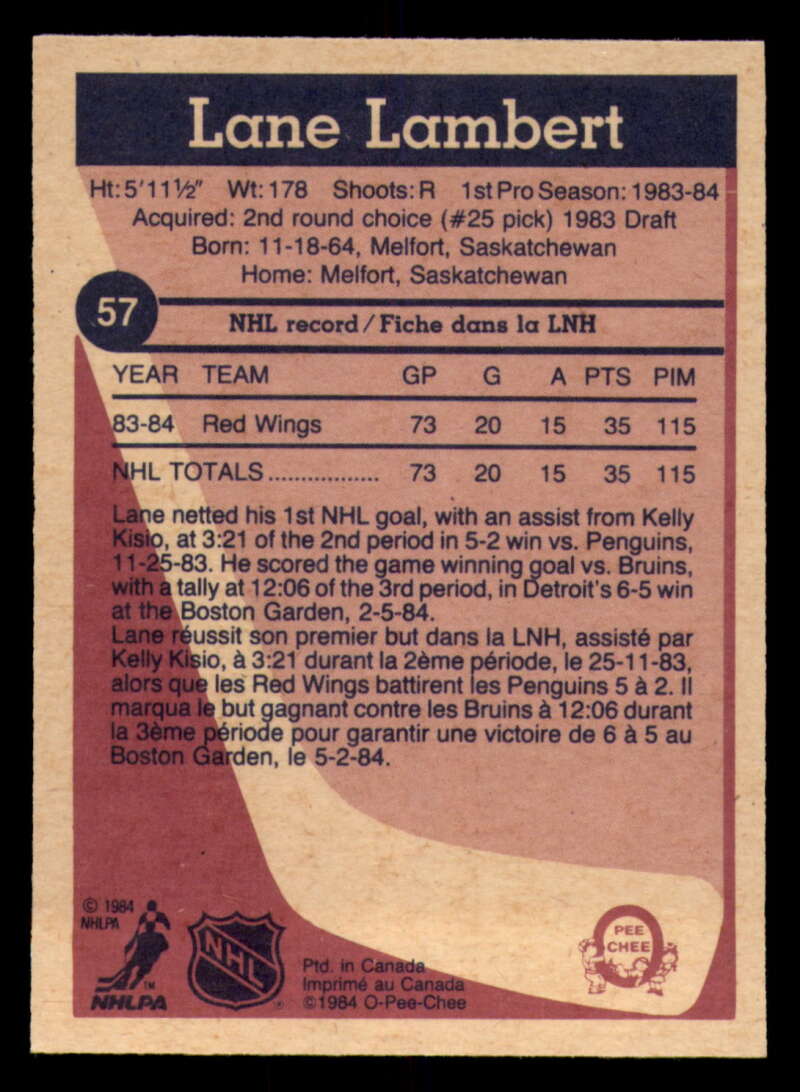 1984-85 O-Pee-Chee Hockey - #1 - #155 - Complete your set - Pick your card - Picture 189 of 495