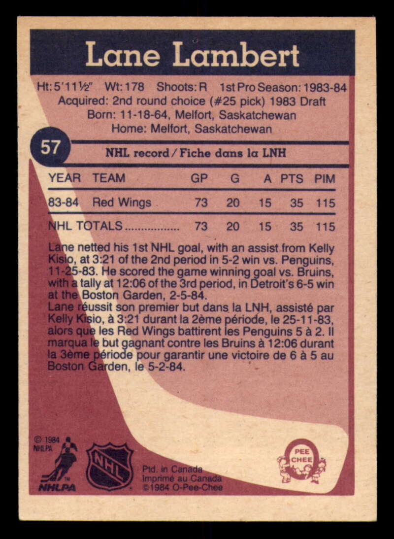 1984-85 O-Pee-Chee Hockey - #1 - #155 - Complete your set - Pick your card - Picture 191 of 495