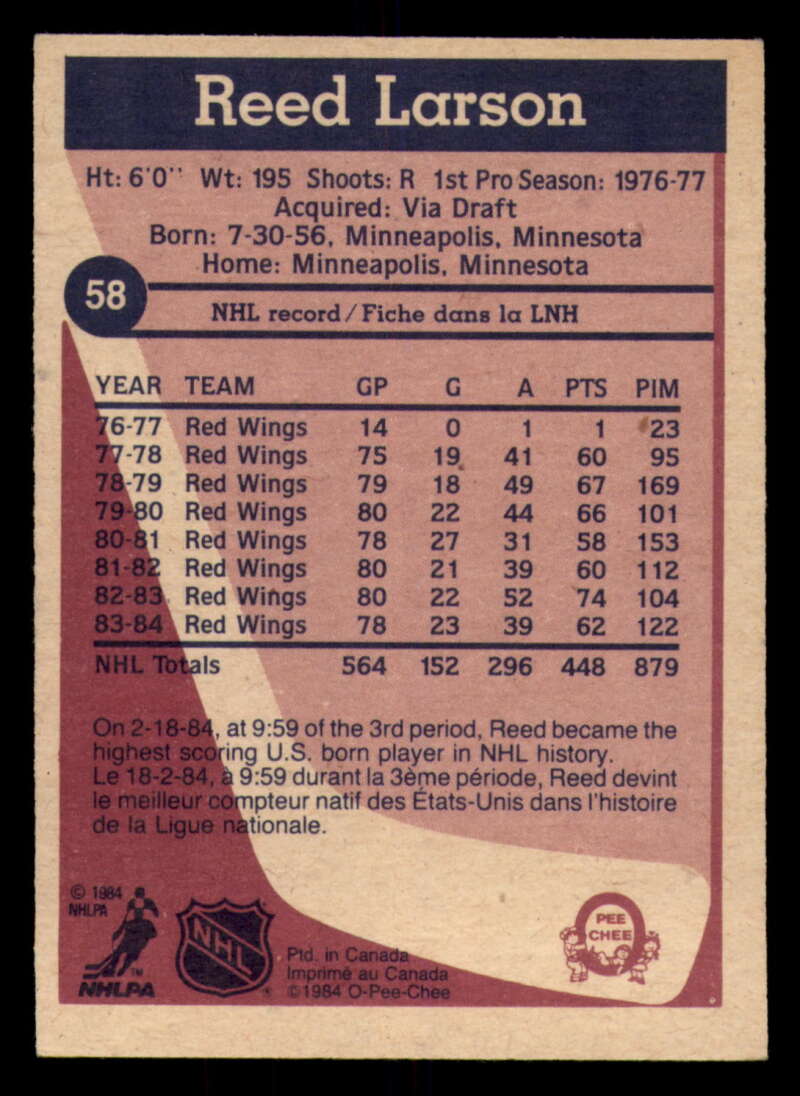 1984-85 O-Pee-Chee Hockey - #1 - #155 - Complete your set - Pick your card - Picture 195 of 495