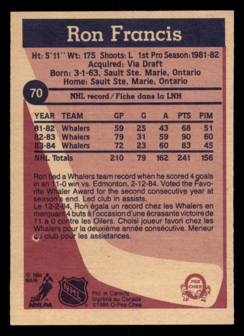 1984-85 O-Pee-Chee Hockey - #1 - #155 - Complete your set - Pick your card - Picture 233 of 495