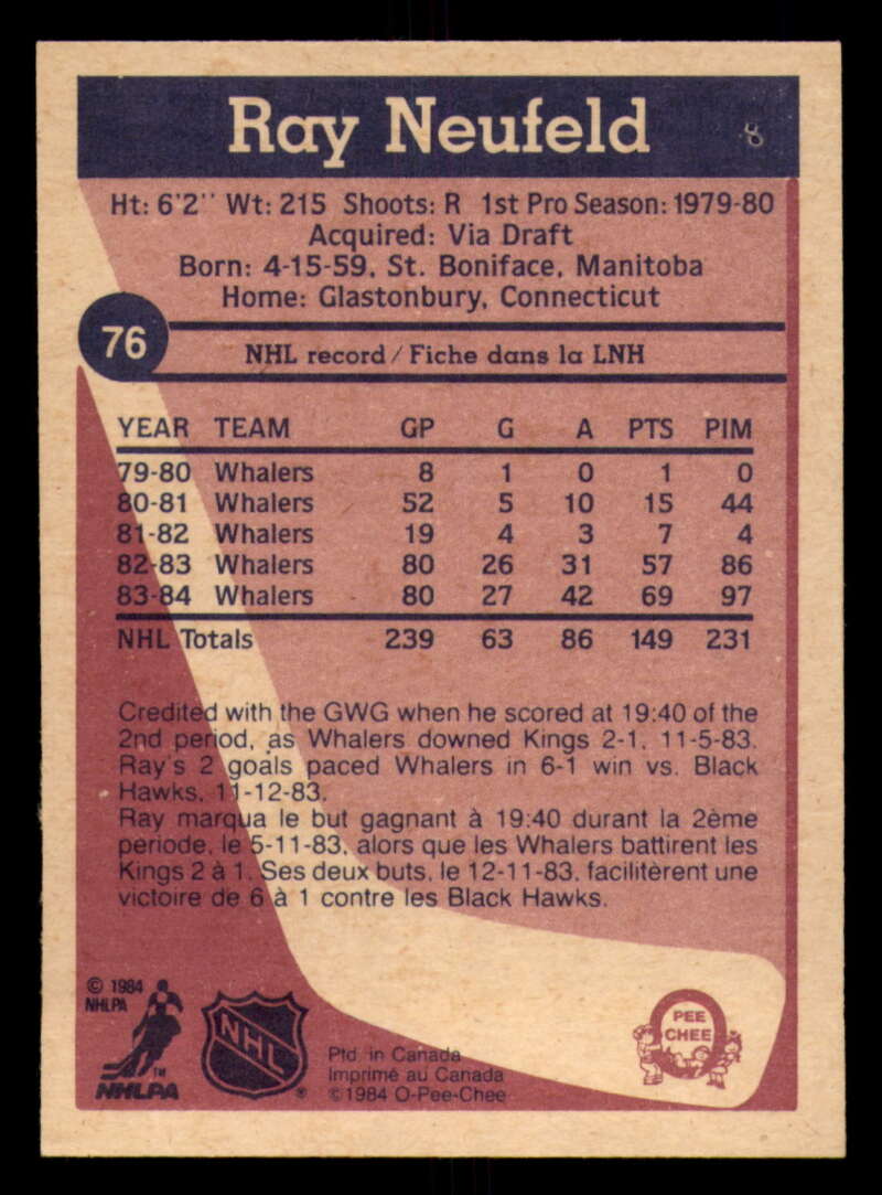 1984-85 O-Pee-Chee Hockey - #1 - #155 - Complete your set - Pick your card - Picture 255 of 495