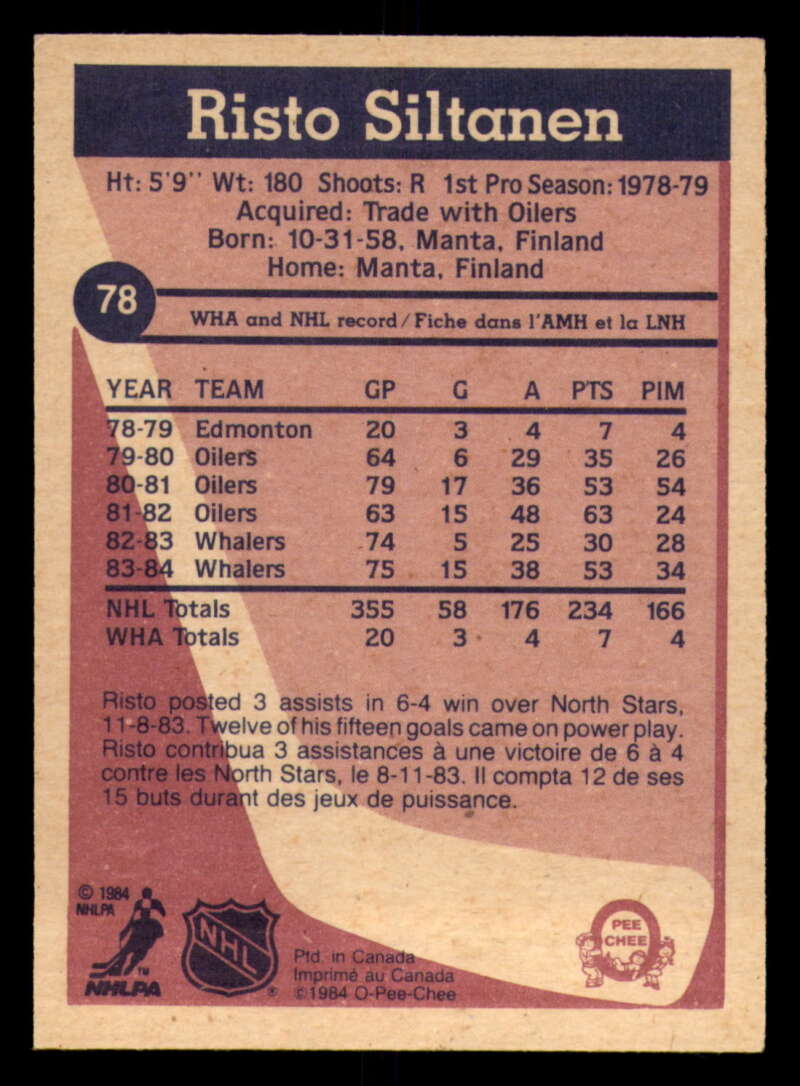 1984-85 O-Pee-Chee Hockey - #1 - #155 - Complete your set - Pick your card - Picture 265 of 495