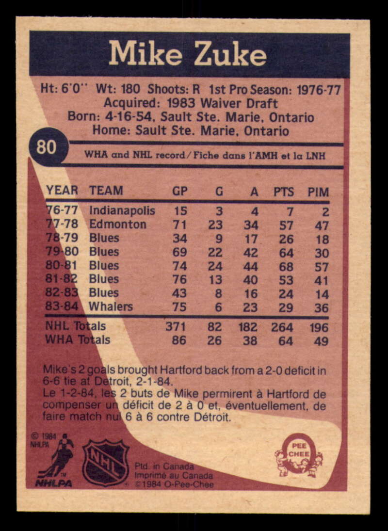 1984-85 O-Pee-Chee Hockey - #1 - #155 - Complete your set - Pick your card - Picture 271 of 495