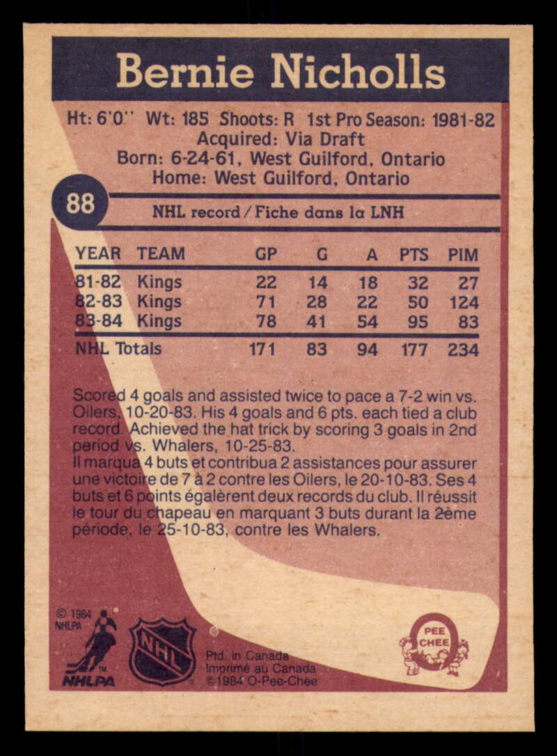 1984-85 O-Pee-Chee Hockey - #1 - #155 - Complete your set - Pick your card - Picture 299 of 495