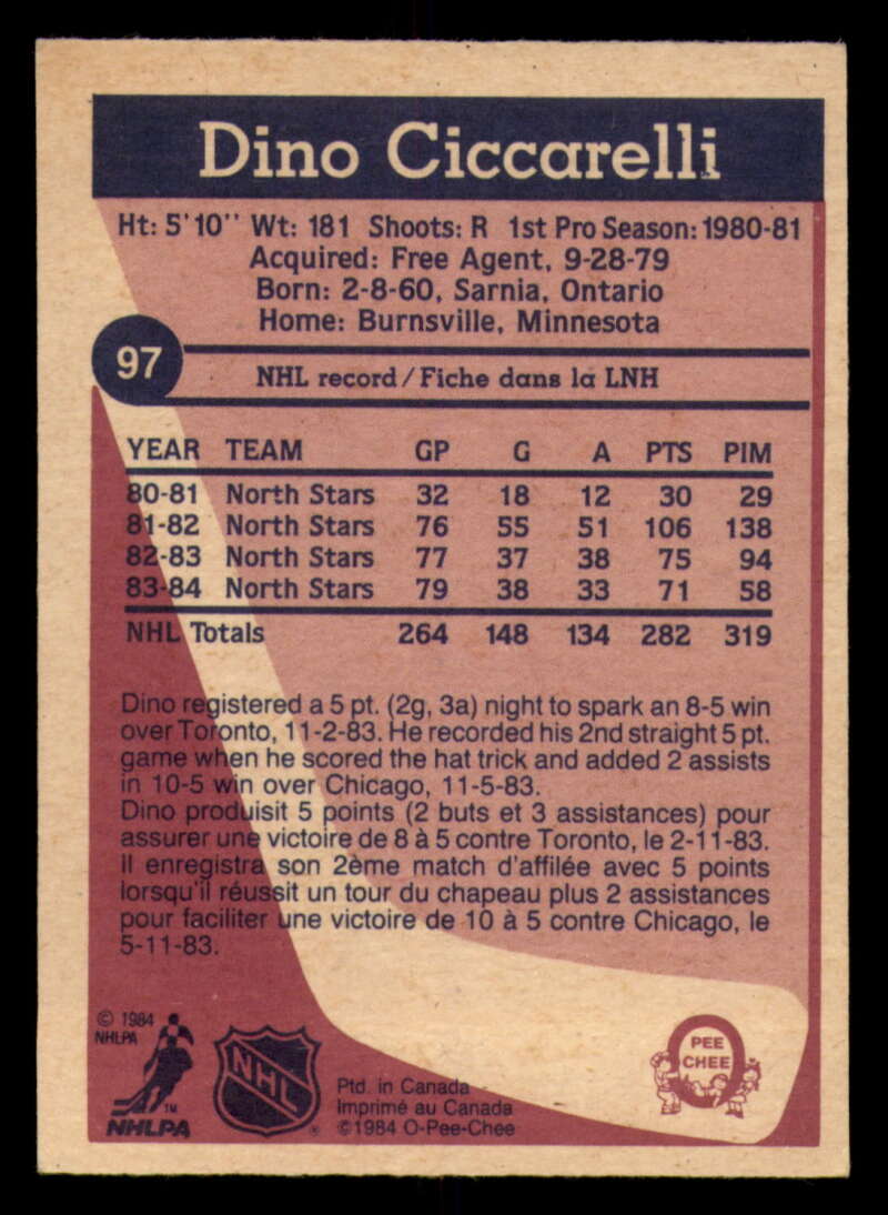 1984-85 O-Pee-Chee Hockey - #1 - #155 - Complete your set - Pick your card - Picture 331 of 495