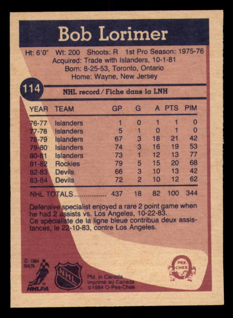 1984-85 O-Pee-Chee Hockey - #1 - #155 - Complete your set - Pick your card - Picture 385 of 495