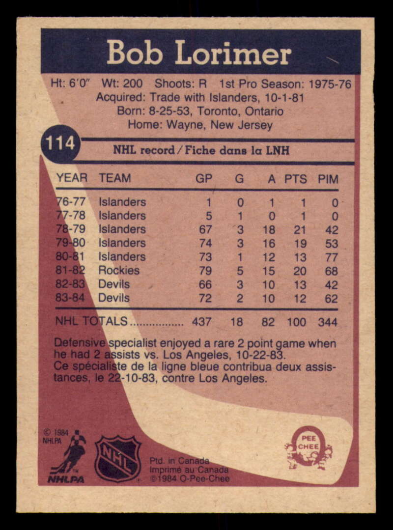 1984-85 O-Pee-Chee Hockey - #1 - #155 - Complete your set - Pick your card - Picture 387 of 495