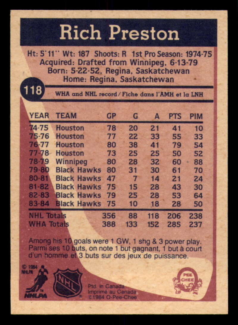 1984-85 O-Pee-Chee Hockey - #1 - #155 - Complete your set - Pick your card - Picture 397 of 495