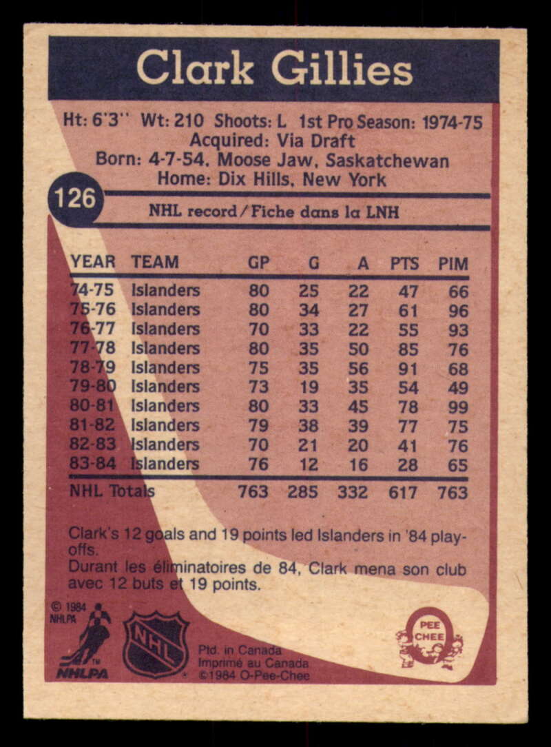 1984-85 O-Pee-Chee Hockey - #1 - #155 - Complete your set - Pick your card - Picture 419 of 495