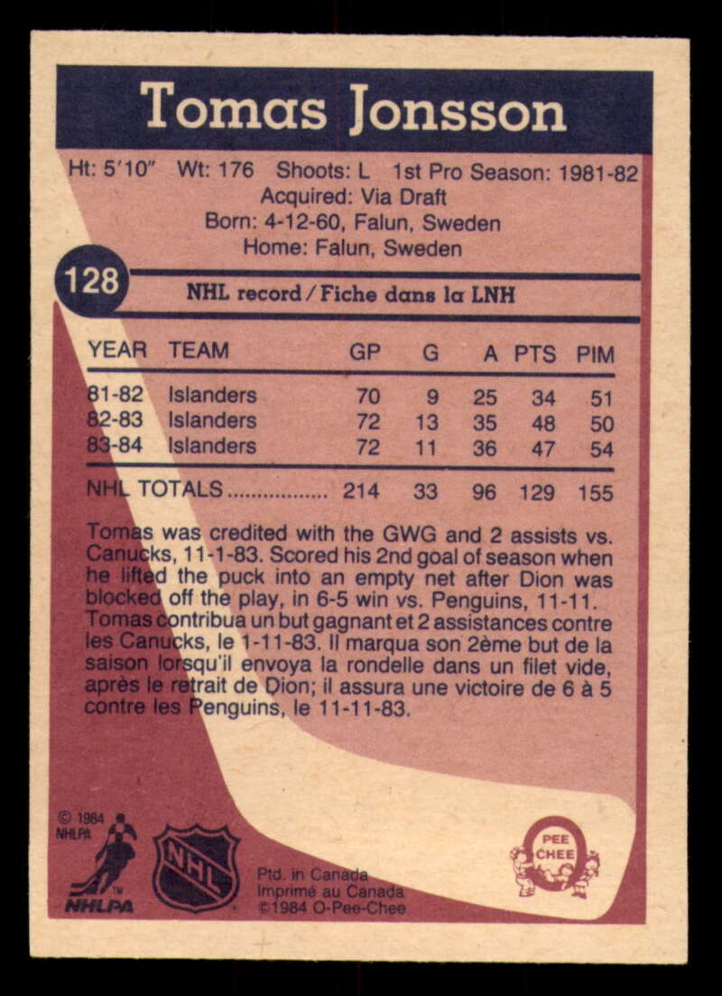 1984-85 O-Pee-Chee Hockey - #1 - #155 - Complete your set - Pick your card - Picture 425 of 495