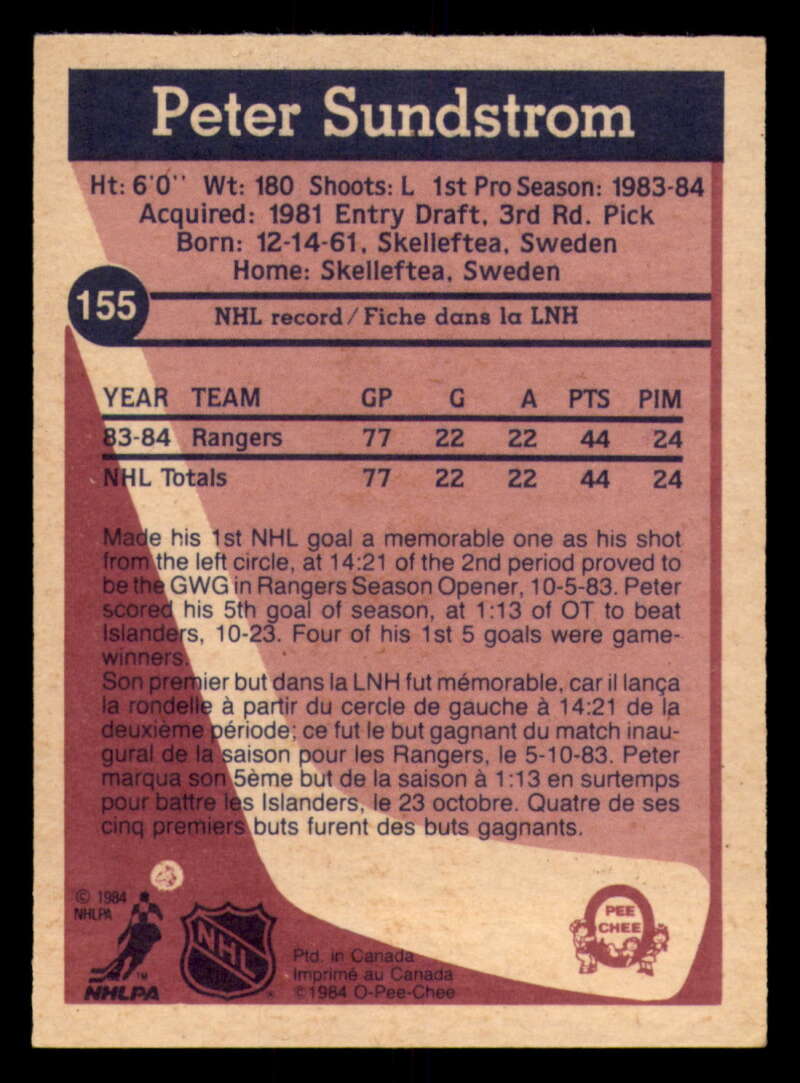 1984-85 O-Pee-Chee Hockey - #1 - #155 - Complete your set - Pick your card - Picture 495 of 495