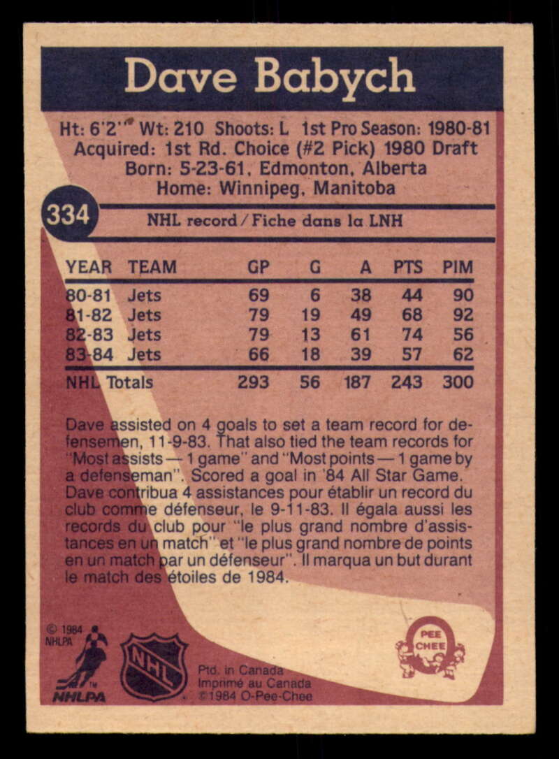 1984-85 O-Pee-Chee Hockey - #331 - #396 - Complete your set - Pick your card - Picture 13 of 181