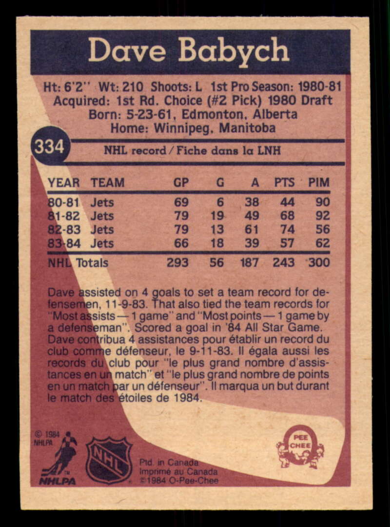 1984-85 O-Pee-Chee Hockey - #331 - #396 - Complete your set - Pick your card - Picture 15 of 181