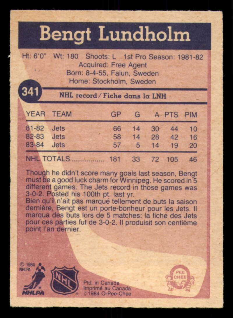 1984-85 O-Pee-Chee Hockey - #331 - #396 - Complete your set - Pick your card - Picture 29 of 181