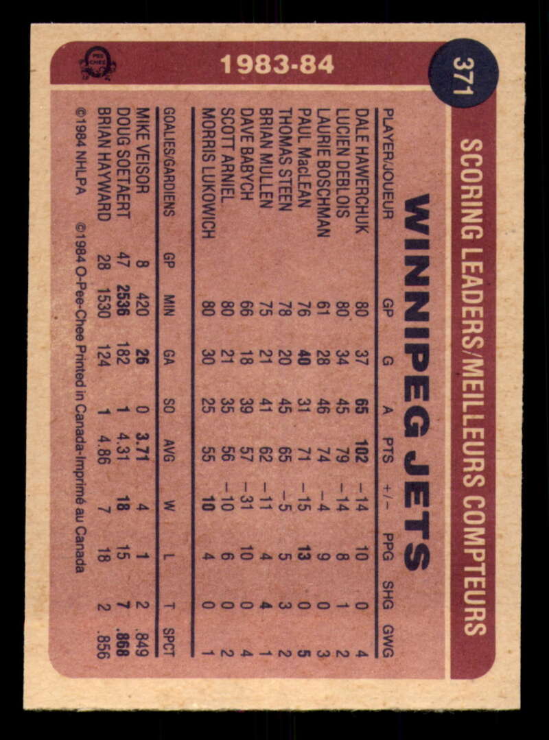 1984-85 O-Pee-Chee Hockey - #331 - #396 - Complete your set - Pick your card - Picture 119 of 181