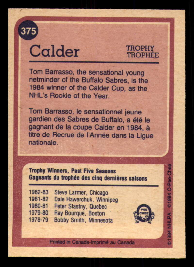 1984-85 O-Pee-Chee Hockey - #331 - #396 - Complete your set - Pick your card - Picture 129 of 181