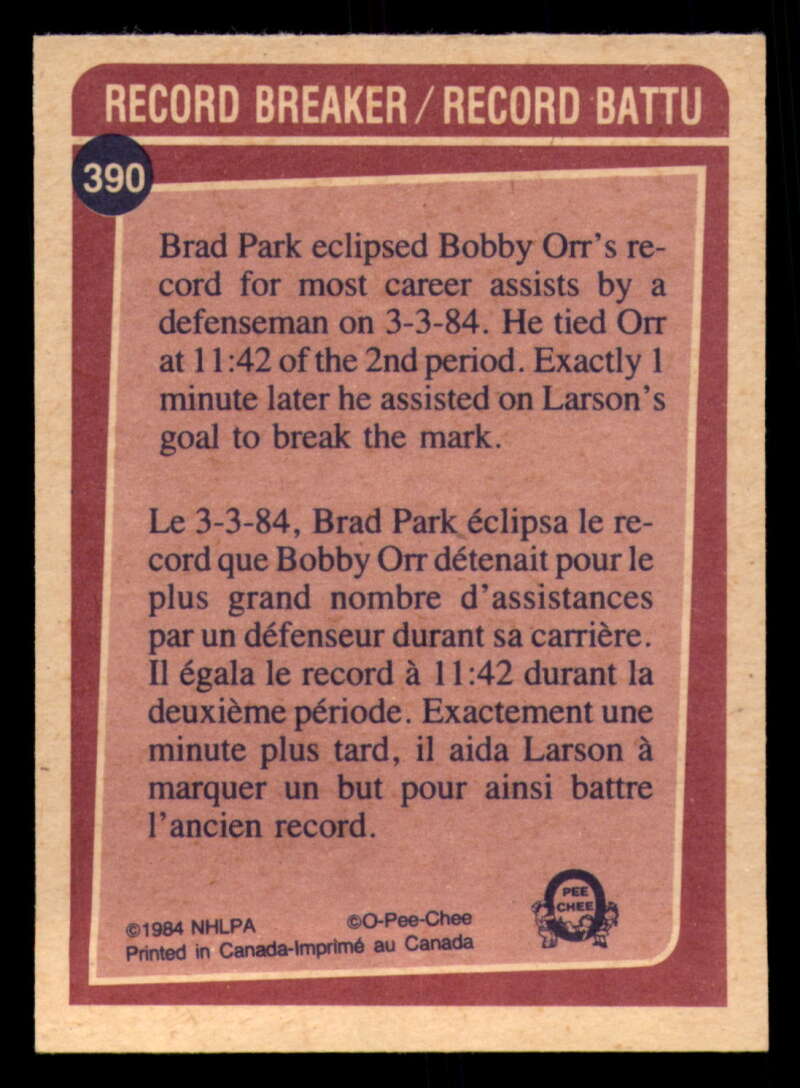 1984-85 O-Pee-Chee Hockey - #331 - #396 - Complete your set - Pick your card - Picture 163 of 181