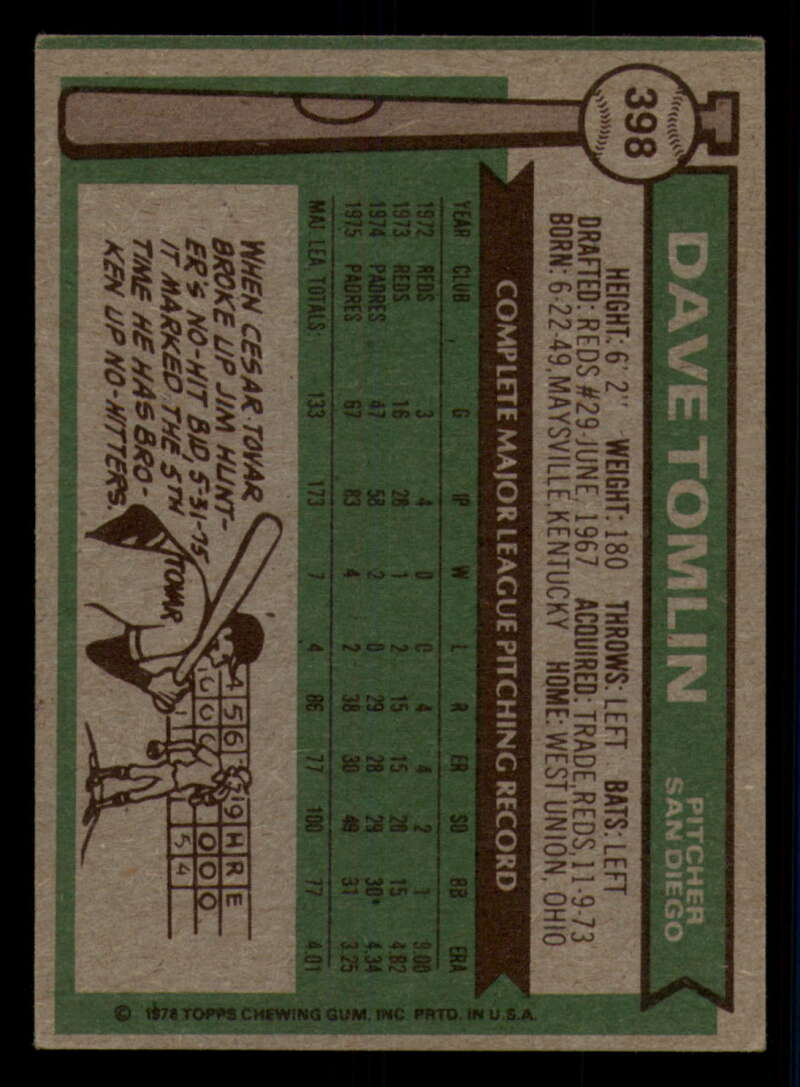 1976 Topps Baseball #391 to #450 - Complete your set - Pick your card - Picture 65 of 465