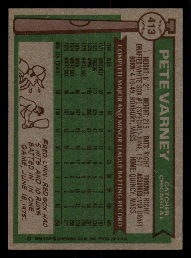 1976 Topps Baseball #391 to #450 - Complete your set - Pick your card - Picture 189 of 465