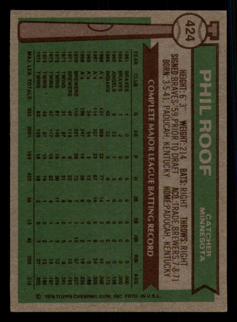 1976 Topps Baseball #391 to #450 - Complete your set - Pick your card - Picture 267 of 465
