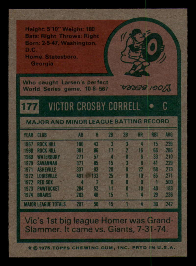 1975 Topps Baseball #166 - #259 - Complete your set - Pick your card - Picture 95 of 451