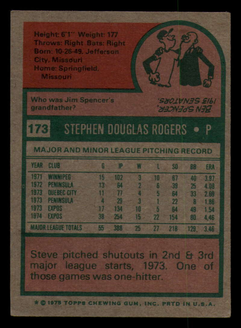 1975 Topps Baseball #166 - #259 - Complete your set - Pick your card - Picture 63 of 451