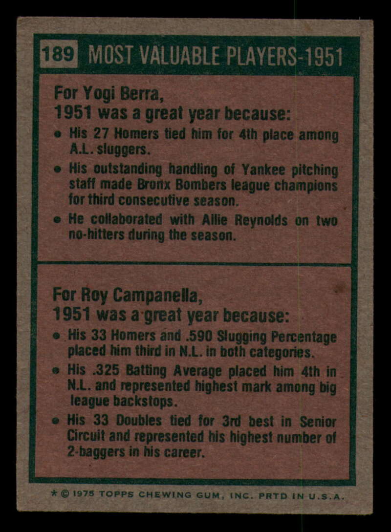 1975 Topps Baseball #166 - #259 - Complete your set - Pick your card - Picture 181 of 451