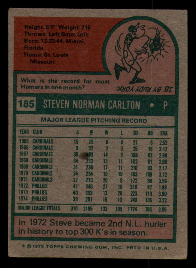 1975 Topps Baseball #166 - #259 - Complete your set - Pick your card - Picture 149 of 451