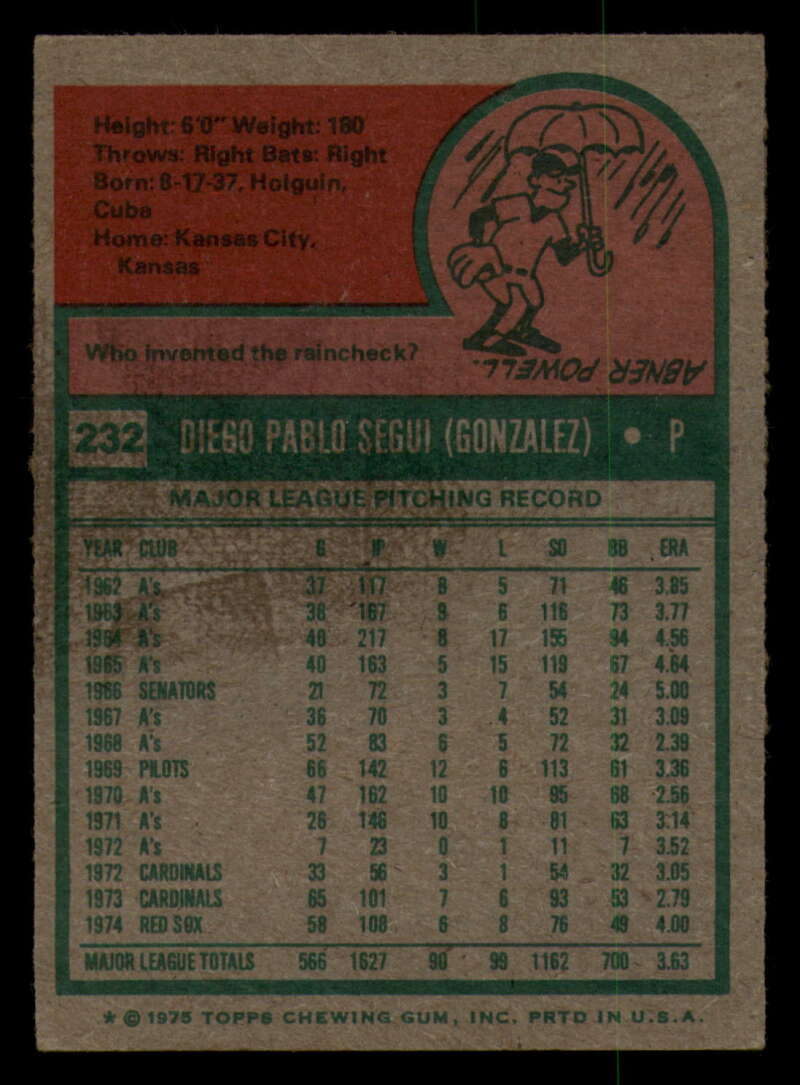 1975 Topps Baseball #166 - #259 - Complete your set - Pick your card - Picture 315 of 451