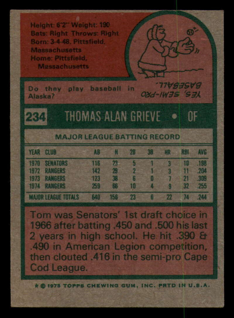 1975 Topps Baseball #166 - #259 - Complete your set - Pick your card - Picture 327 of 451