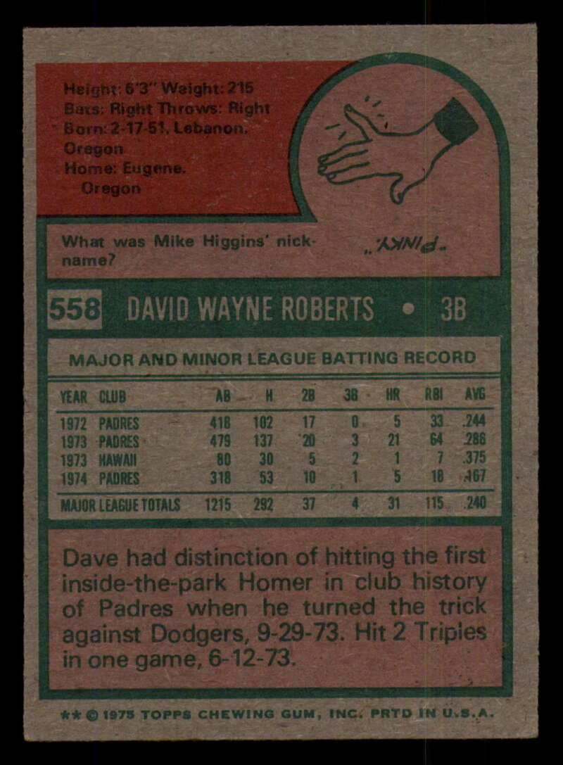 1975 Topps Baseball #516 - #585 - Complete your set - Pick your card - Picture 283 of 489