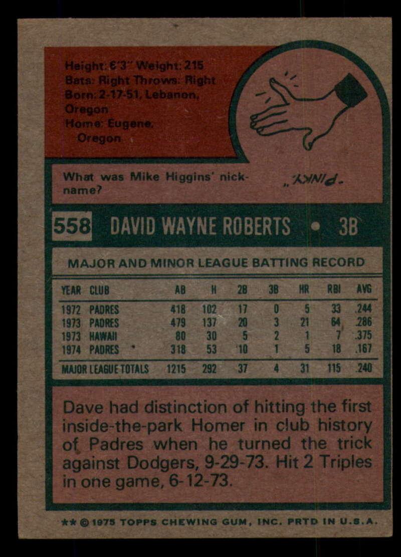 1975 Topps Baseball #516 - #585 - Complete your set - Pick your card - Picture 285 of 489