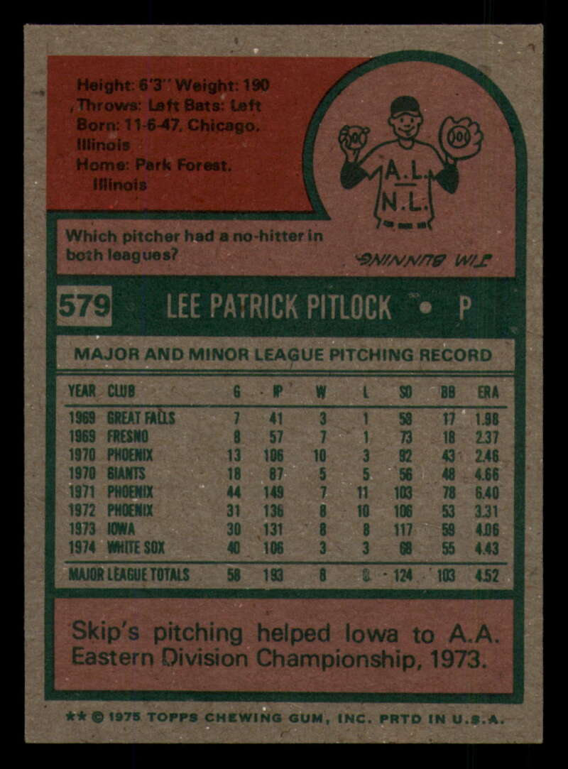 1975 Topps Baseball #516 - #585 - Complete your set - Pick your card - Picture 441 of 489